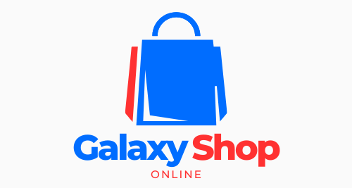 Blue and Orange E-commerce Logo