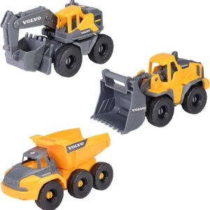 Dickie Toys Volvo Construction Work Vehicles Playset